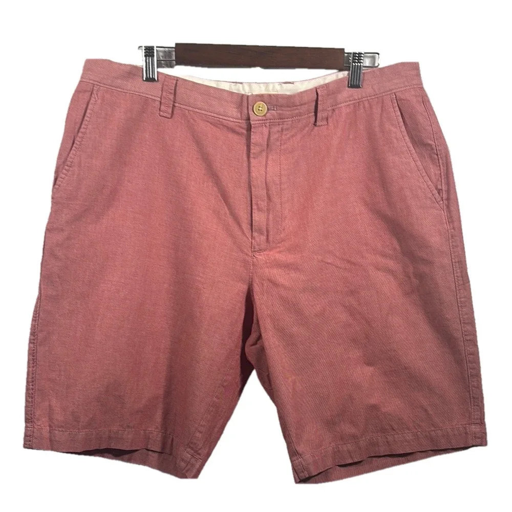 J. Crew Red Flat Front Shorts Versatile Summer Essential